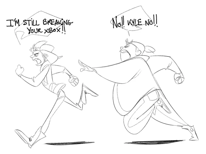 They have the most entertaining relationship in the show
(I just redrew some of the scenes from south park, I didn't come up with any idea) 
