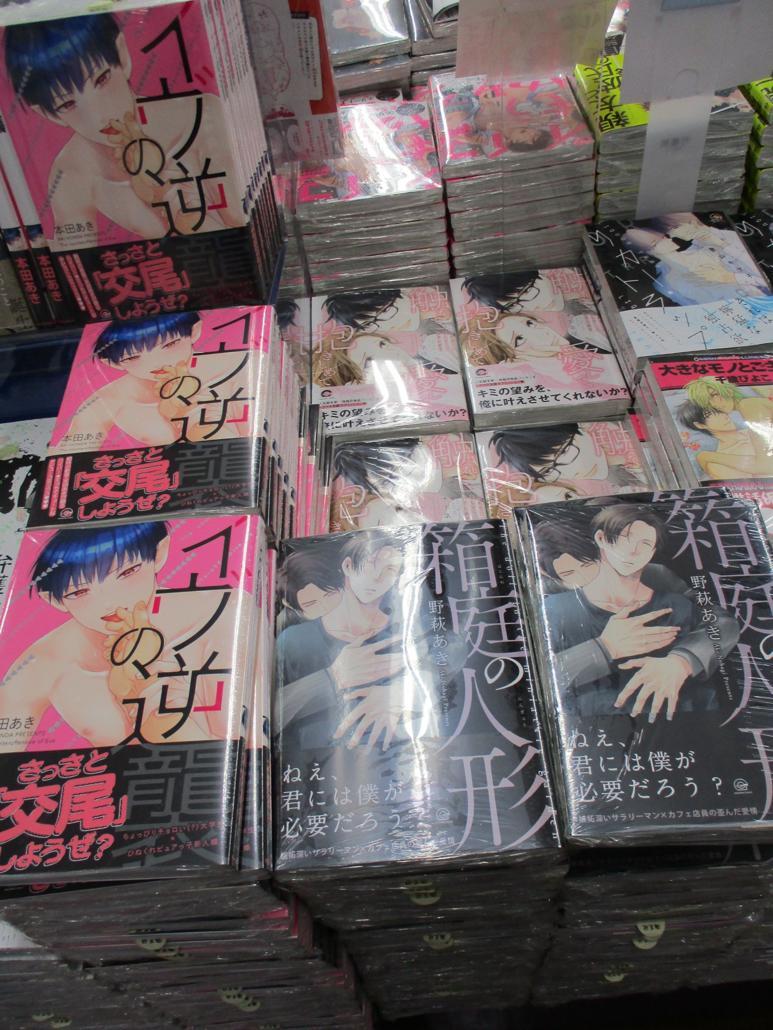 アニメイト池袋本店 新刊情報 本日はgush Comicsの発売日アニ 大きなモノとご主人様 箱庭の人形 リカー トラップ イヴの逆襲 触れて 愛して 抱きしめて 愛してるひとは誰ですか が入荷しました 4f新刊コーナーにて展開中です