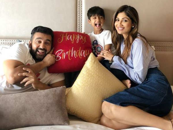 Pics: Shilpa Shetty s birthday celebrations  