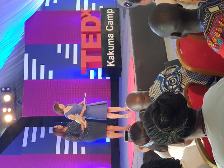 Singnshine's tweet photo. #TEDxKakumaCamp https://t.co/C3MFYG6ran