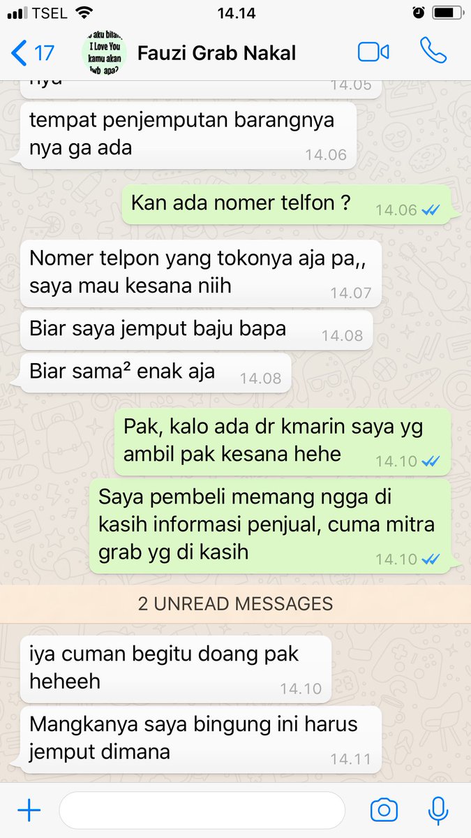 iceundead's tweet photo. @GrabID Driver grabnya udah mau tanggung jawab lho ini, situ proses penanganan melulu, ini orangnya mau tanggung jawab ga tau alamatnya tapi, brarti belom di telfon kan driver grabnya? https://t.co/YCWZ14NXoK