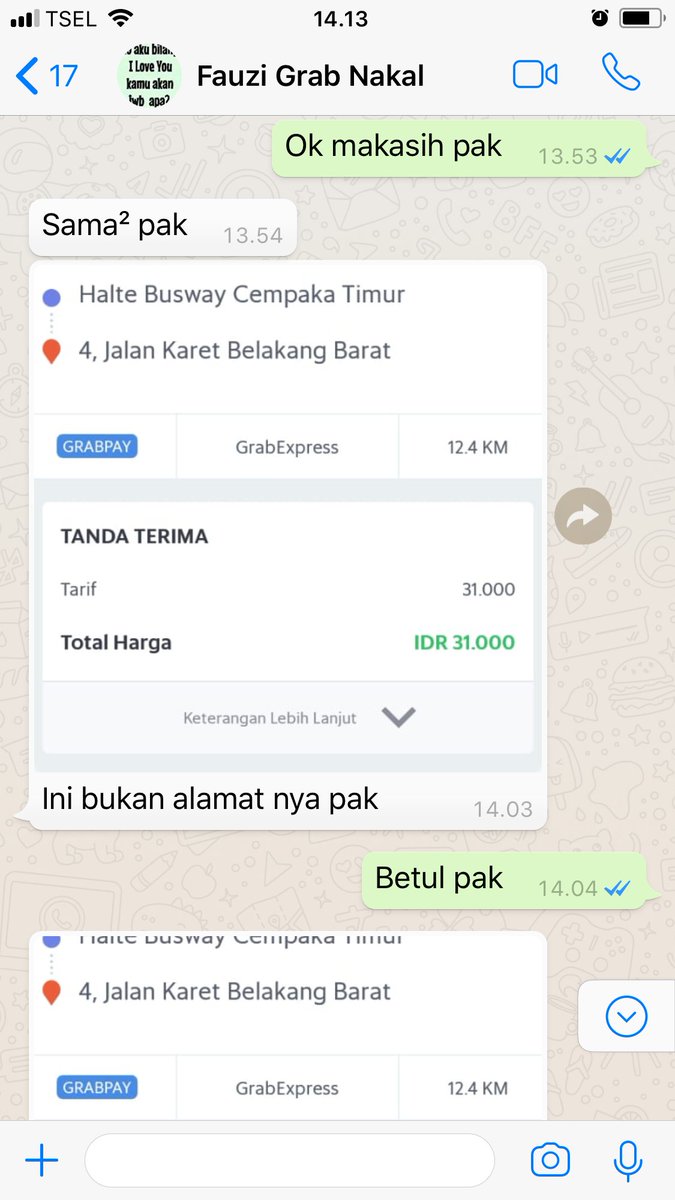 iceundead's tweet photo. @GrabID Driver grabnya udah mau tanggung jawab lho ini, situ proses penanganan melulu, ini orangnya mau tanggung jawab ga tau alamatnya tapi, brarti belom di telfon kan driver grabnya? https://t.co/YCWZ14NXoK