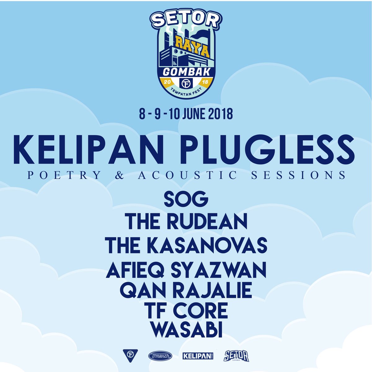 kelipanstore's tweet photo. Mari turun TF raya KL 2018 malam ni dan esok yaa..! Di #setorgombak
Kita berakustik dan berpuisi bersama @weareSOG @TheRudean_MY #thekasanovas #afieqsyazwan #wasabi #tfcore #qanrajalie
#kelipanplugless #tfrayakl18 https://t.co/prACnxfUGO