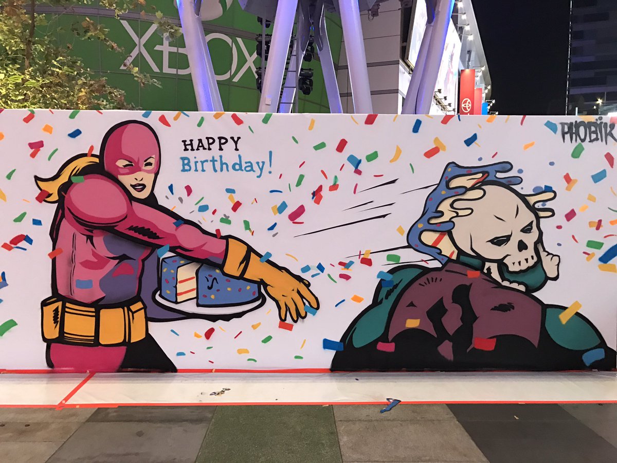 LALIVE's tweet photo. That's a wrap! #DTLADarkNights Birthday Edition presented by @ABSOLUTvodka_US was a bang! Thank you for celebrating 10 years wth us and see you next time! #LALIVE10 🎉 https://t.co/pIf5A8McVO