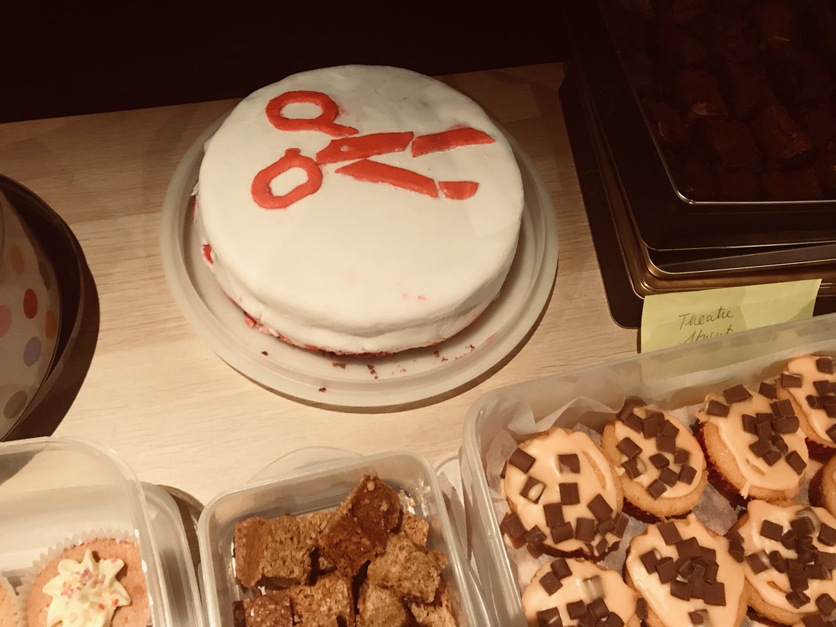 BrawFox's tweet photo. Gotta love our wee tradition of @TheatreUncut cake.
More available tonight at @TronTheatre!
We better get baking!
#HelloBraw https://t.co/E0nT6XYbdG