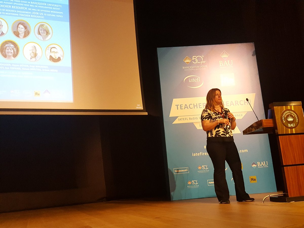 #resigistanbul #IATEFL Second day plenary by <a href="/AysenGuven1/">Ayşen Güven</a> Head of English and Higher education, British Council
