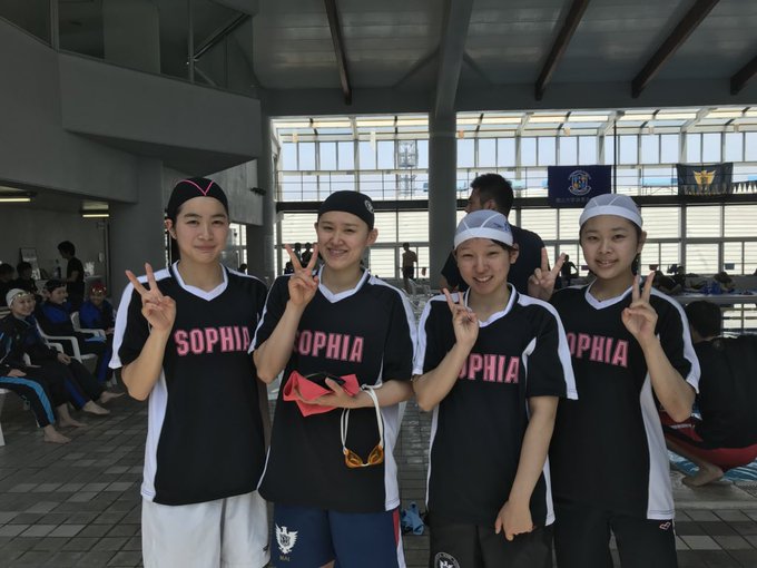 上智大学体育会本部さん と Sophia Swim のやりとり 1 Whotwi グラフィカルtwitter分析