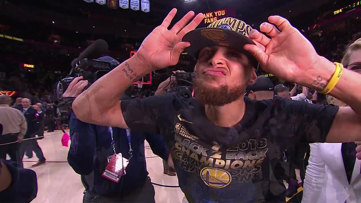 DubNation_247's tweet photo. Champion! #DubNation https://t.co/MO9I0L8FQ6