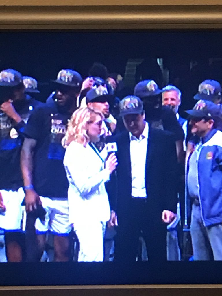 LaurenEdwardsTV's tweet photo. The saddest thing about the #NBA season ending is no more Doris Burke til November. #SheDaRealMVP #NBAFinals https://t.co/ITvPAzjxOl