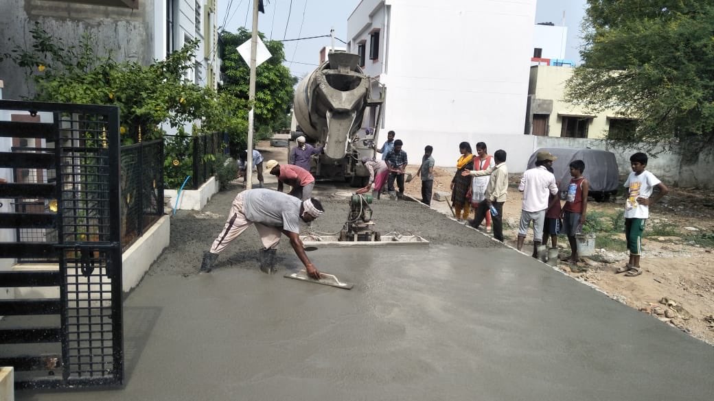 Swacch namaskar 
Laying of cc road is in progress at simhadri nagar ward no 137 Vinayak nagar
Malkajgiri
