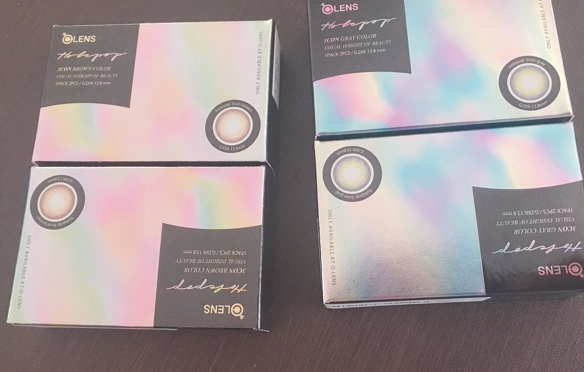カラコン届きました✌🏻️