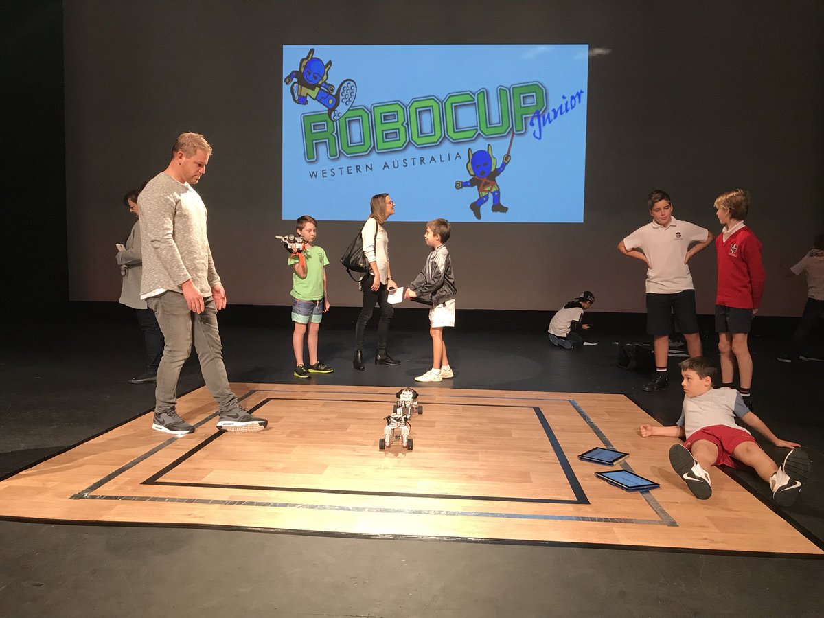 St_Dominics's tweet photo. So very proud of our very first Robocup Team, competing at Sacred Heart College today. You have come so far in just twelve months. Congratulations boys and girls. https://t.co/gkt5fMmQrr