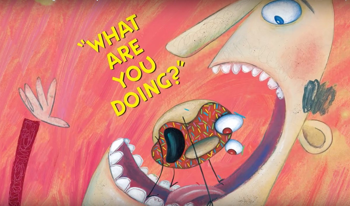 BossBossBecca's tweet photo. It's the Freakin Weekend!  Enjoy a Doughnut!  Cooked up by #LaurieKeller and #ChrisODowd. #Storybooks #ForKids #ContentforKids #StorylineOnline #ArnietheDoughnut #Storytime #Storybooks https://t.co/cRnqpw5Q3U https://t.co/fgxpejIbyN