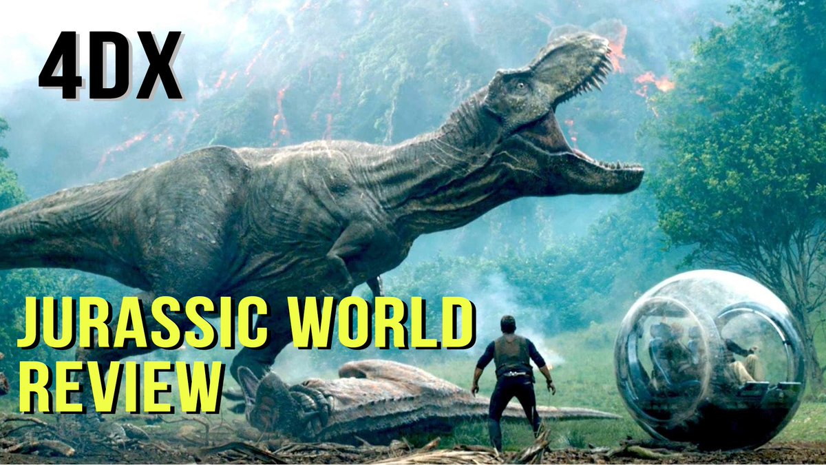 techspinreview's tweet photo. We share our 4DX No Spoiler review of Jurassic World: Fallen Kingdom!   @4DXglobal @JurassicWorld @prattprattpratt https://t.co/fVGJbCDTt3 #4dx #4dxreview #jurassicworld #JurassicWorldFallenKingdom https://t.co/QipZCoPZsh