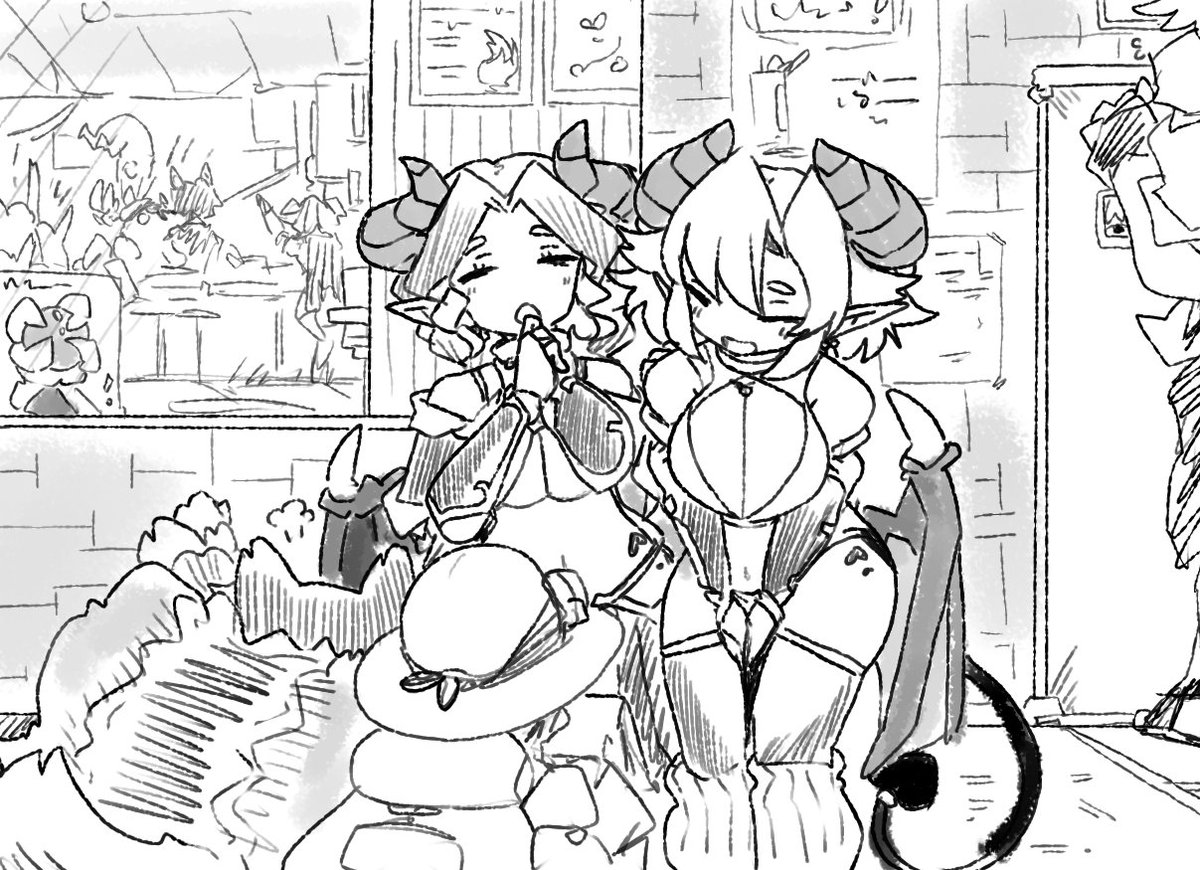 #魔物娘図鑑 #魔物娘図鑑二次
gathering information 