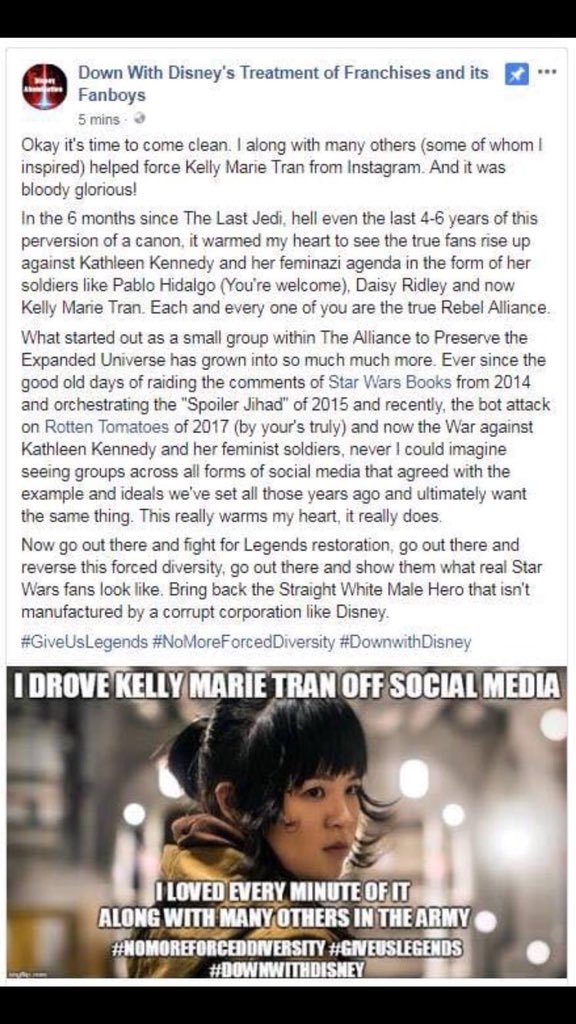 GreyJediRia's tweet photo. This is by far and away the most disgusting blog post I have ever seen. https://t.co/BXgADchfDG