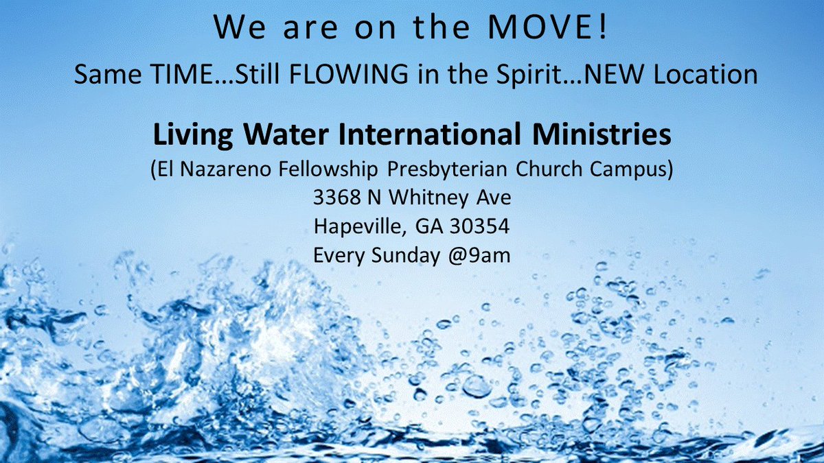 LivingWaterInt tweet picture
