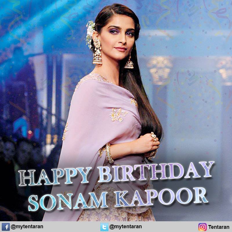  Happy Birthday Sonam Kapoor 