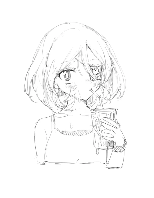 水分補給美玲ちゃん 