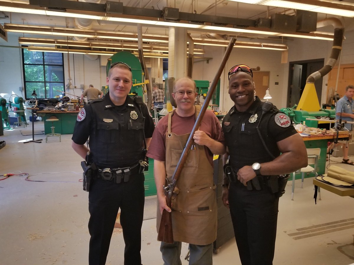 Thank you Sgt. Mike Wescott of the San Miguel County Sheriff's Office for taking some time to share your craft with us while attending the NMLRA Gunsmithing Seminar here at WKU!