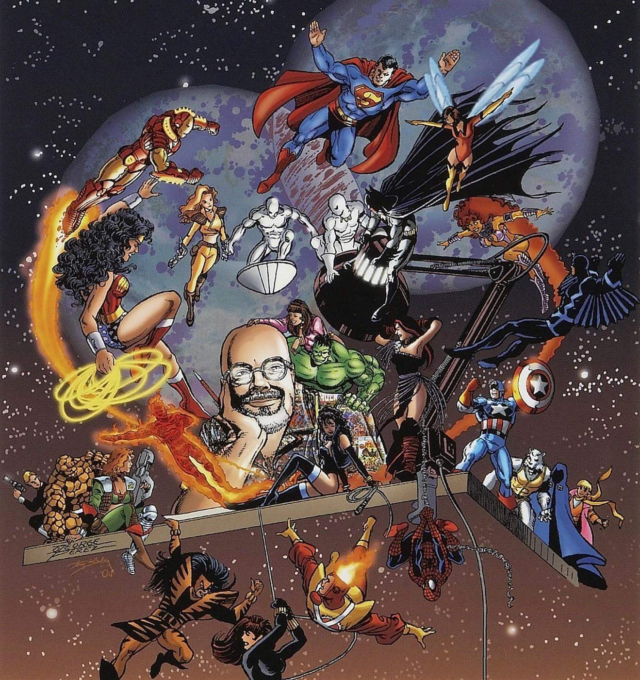 Happy 64th birthday to George Perez, artist extraordinaire 