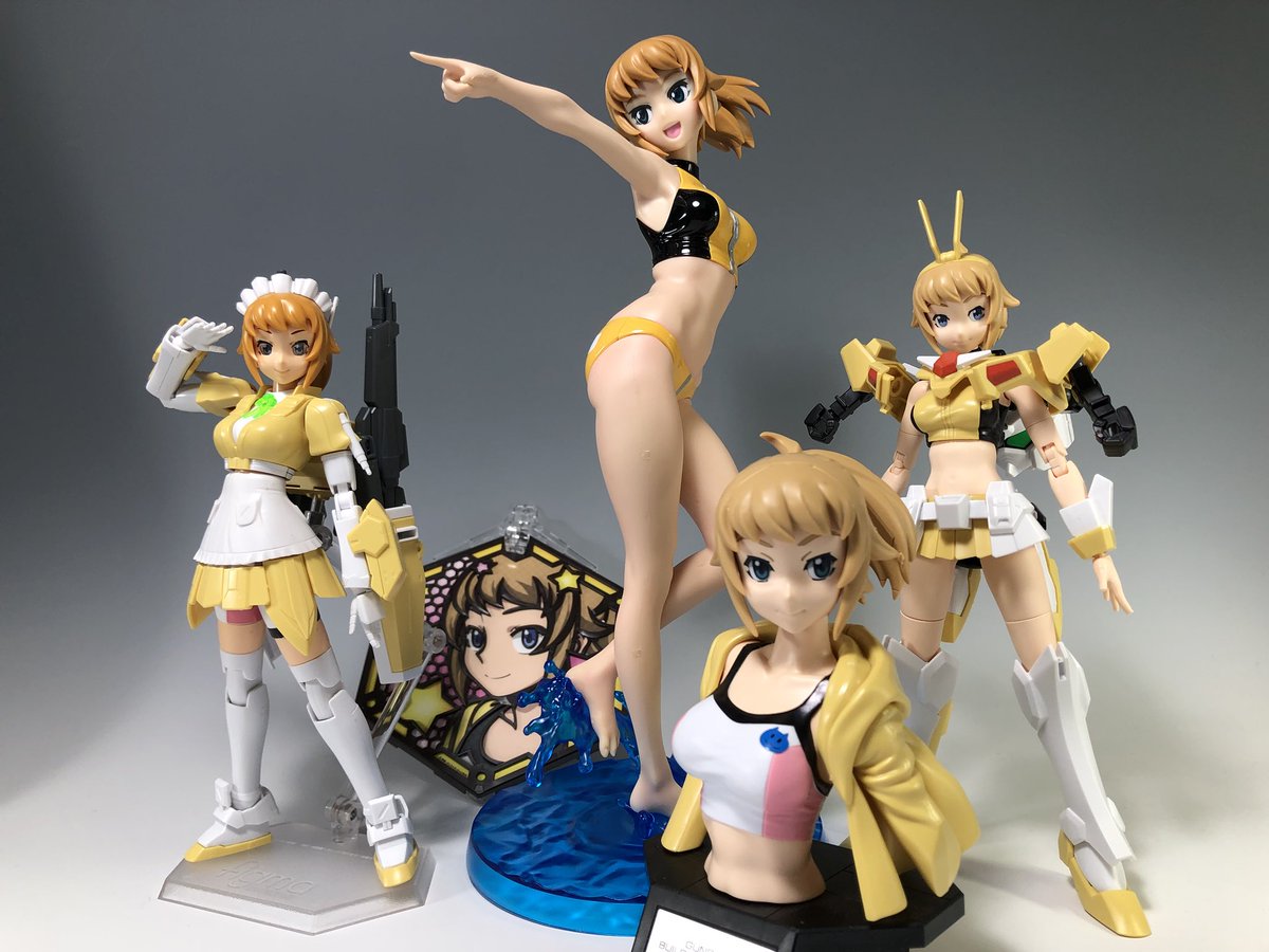 O Xrhsths デンデロ Sto Twitter バンダイのプラモデルで見るホシノ フミナ進化の歴史