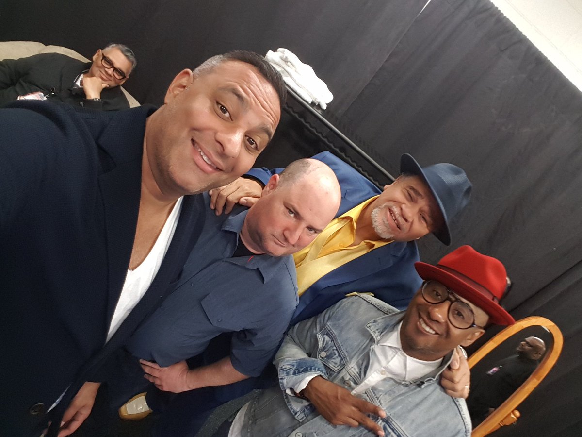 comedywhore's tweet photo. good times @therealrussellp @jeanpaulcomedy and the legend kenny robinson #wtffest https://t.co/cAp8bcPj4k