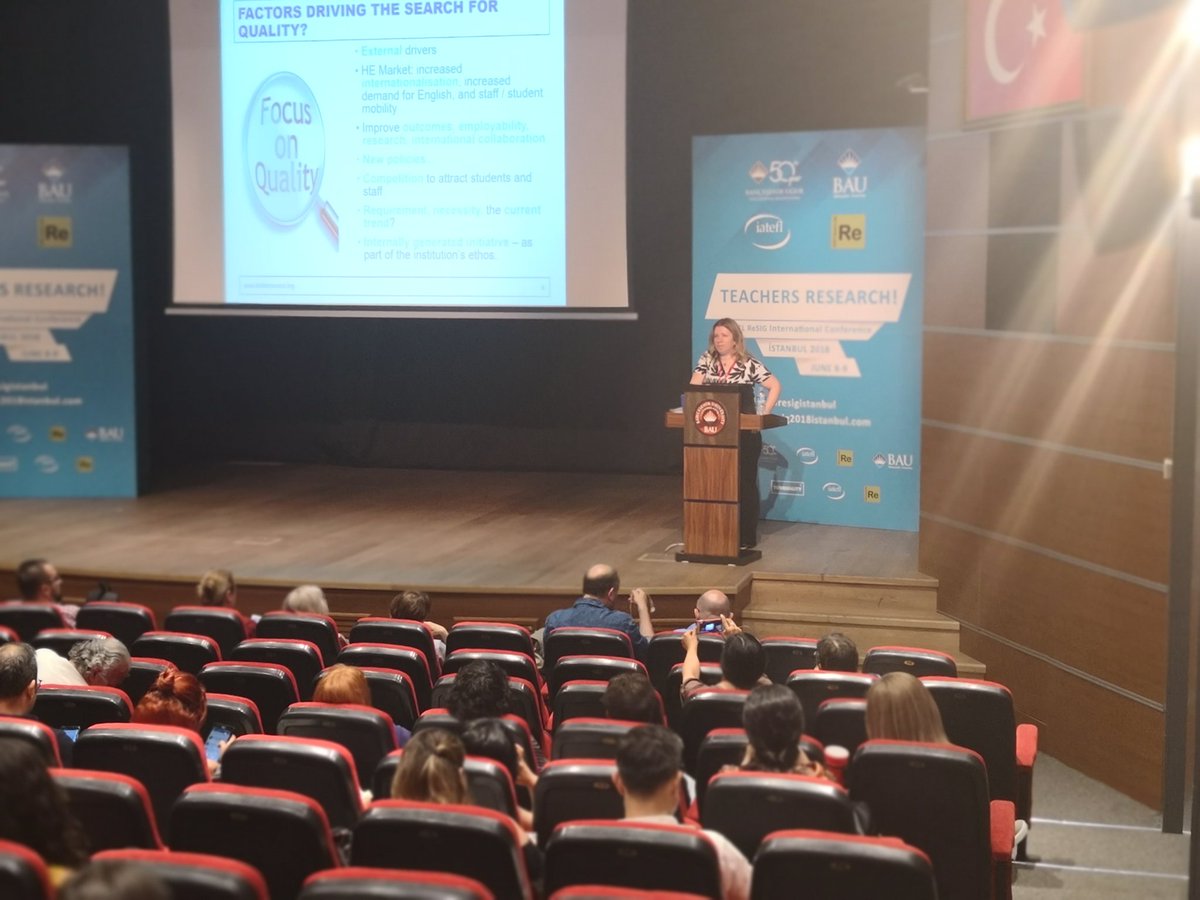 Day 2 #resigistanbul #iateflresig #iatefl <a href="/AysenGuven1/">Ayşen Güven</a> <a href="/trBritish/">British Council Turkey</a> <a href="/IATEFLResig/">IATEFL ReSIG</a>