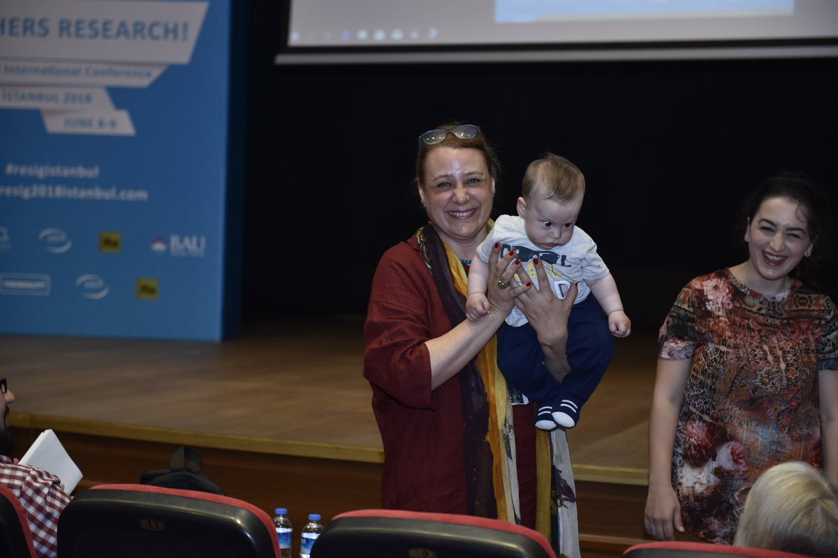 The youngest participant of the conference 😍😍😍 #resigistanbul <a href="/ElifCananOnat/">E. C. Onat</a> <a href="/bau/">Bau</a>