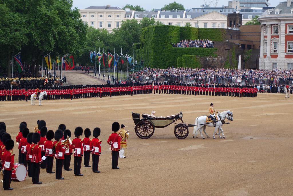 eevriviades's tweet photo. Looking forward to attending today HM The Queen’s Birthday Parade, Trooping the Colour. Honoured to be invited by #UK🇬🇧 ForeignSec @BorisJohnson. Extremely proud to represent our #Cyprus 🇨🇾🇪🇺. @Trooping #TroopingTheColour #QBP #QBP2018 #Commonwealth (pics #QBP2015 #QBP2017) https://t.co/uofInkyeLQ