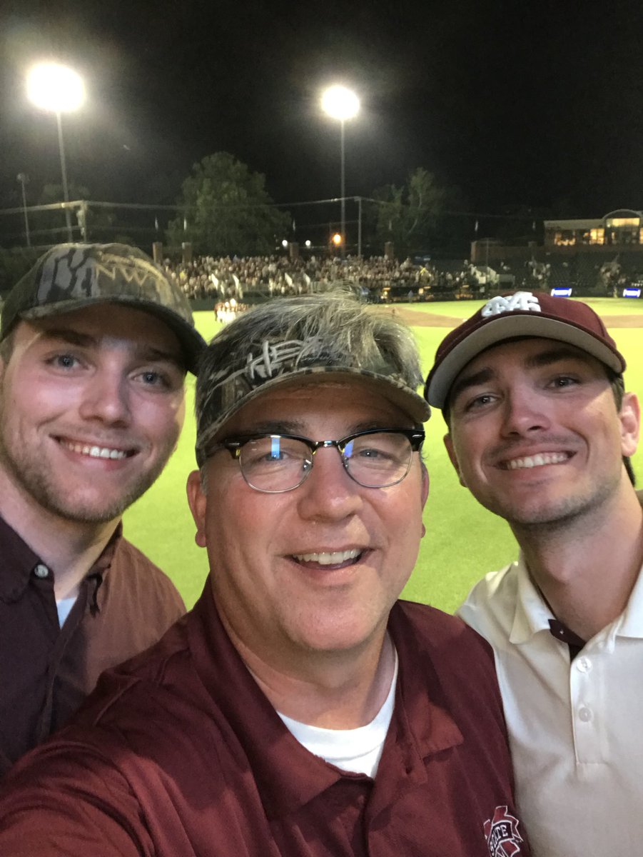 Enjoyed <a href="/HailStateBB/">Mississippi State Baseball</a> and the walk-off win tonight. Even more, enjoyed watching the magic with my two sons. #memories