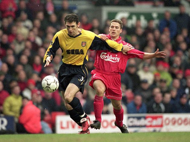 PureFootball_co's tweet photo. #OTD in 1986 - George Graham sold Martin Keown to Aston Villa for £125,000 after he asked for an extra £50 a week! He later returned in 1993 and showed his worth after 11 successful years with the club

#AFC #COYG #Gunners #GunnersApp https://t.co/BxtcbwyrlH