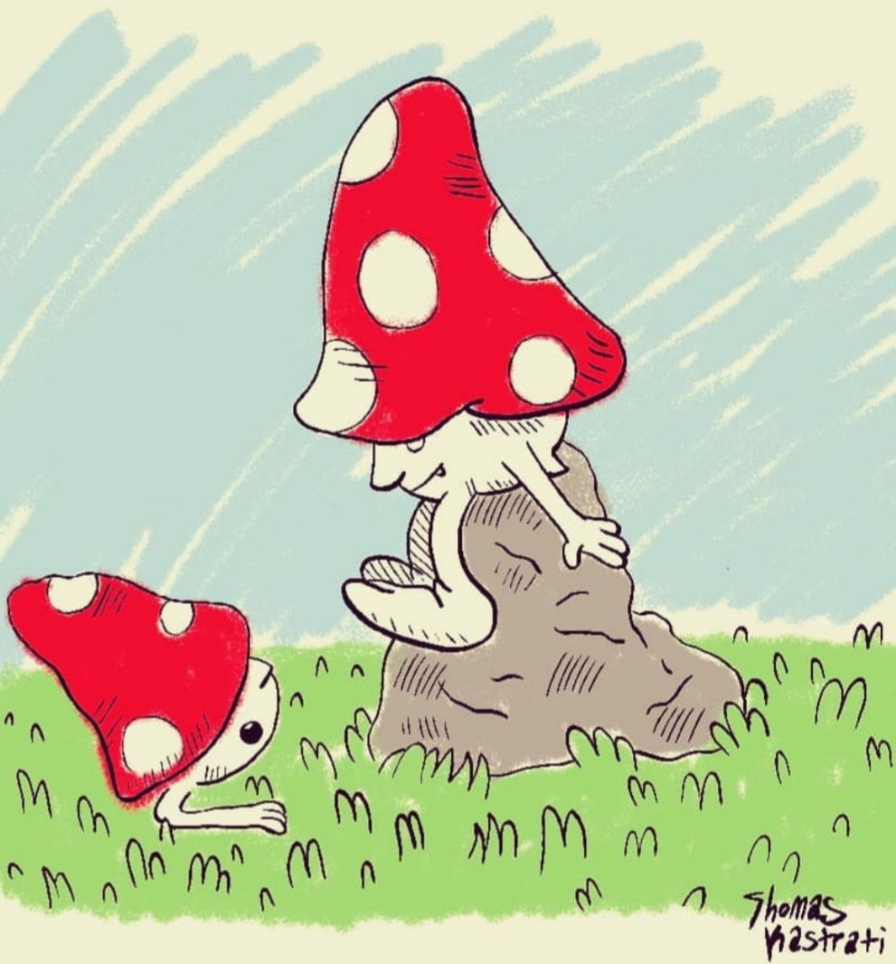 EotixAnimation's tweet photo. Mushrooms chillin'
#art #illustration #cartoon https://t.co/GscnT3kudk