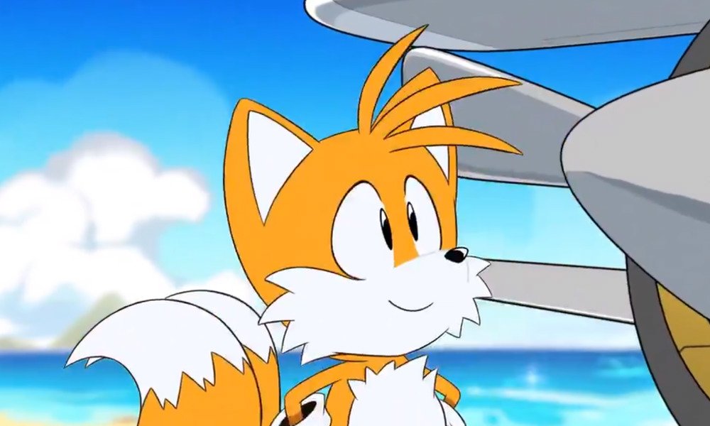Maybe they're just looking at pictures of Miles "Tails" Prow...