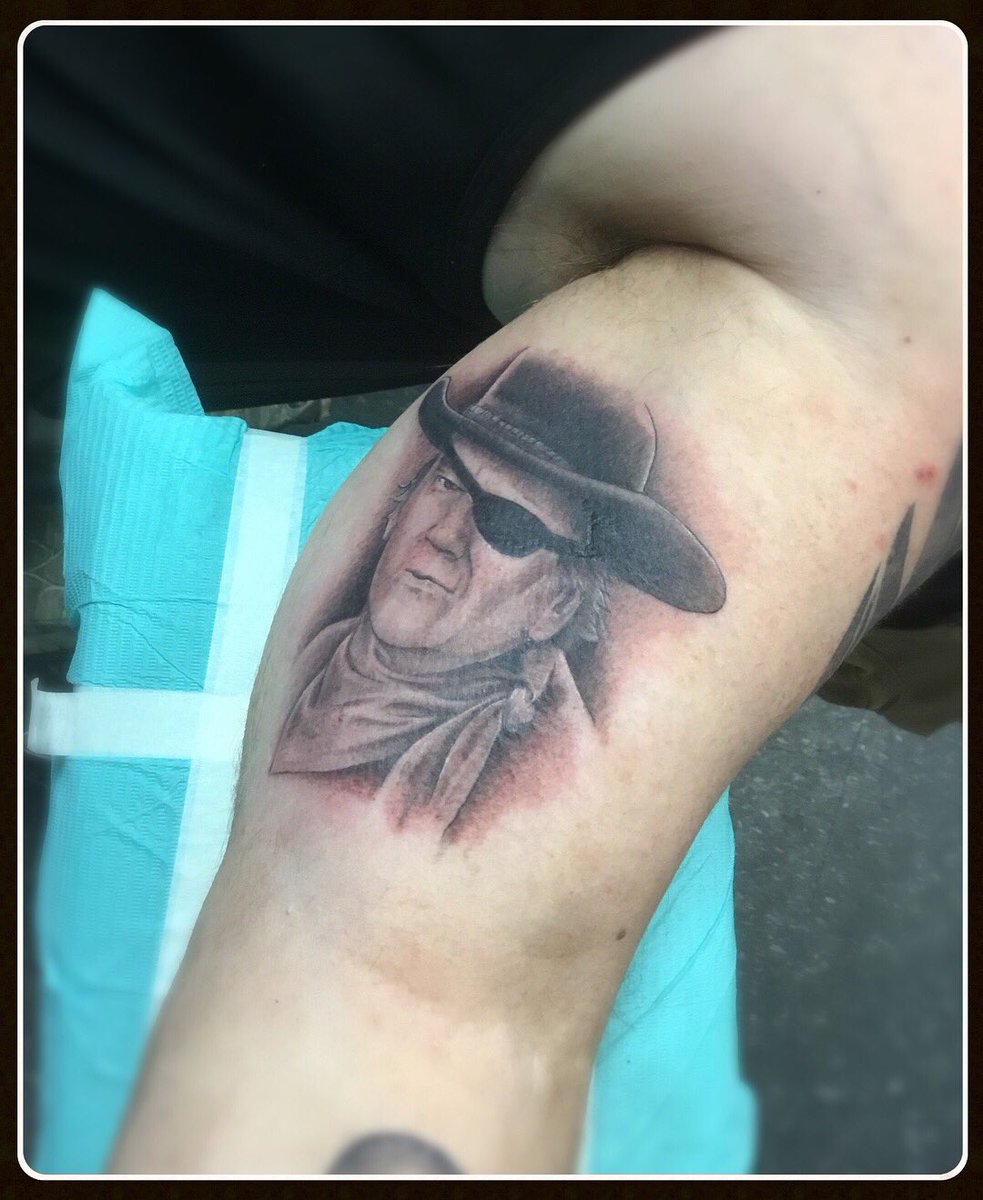 John Wayne  Deluxe Tattoo