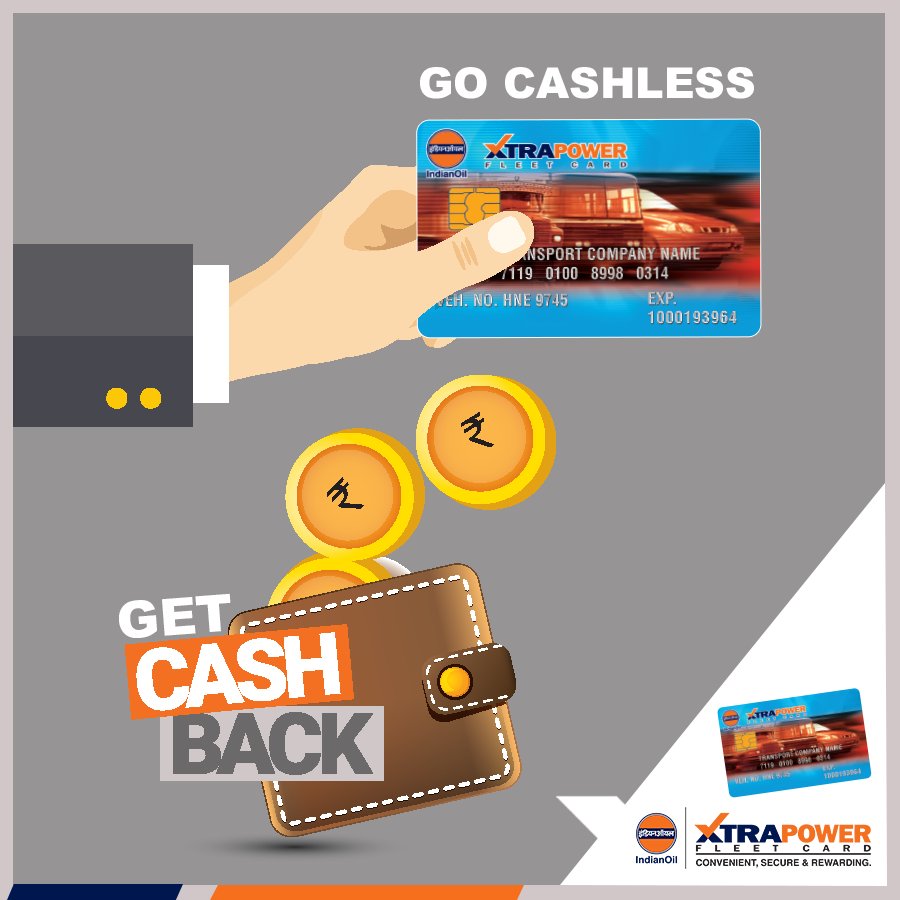 IOC XTRAPOWER Fleet Card on Twitter "Go Cashless Get Cashback Purchase