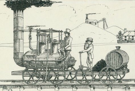 TWArchives's tweet photo. Happy Birthday to George Stephenson, born #OnThisDay 1781. Considered ‘Father of Railways’ by many he built early locomotives inc the 1814 ‘Blucher’. #OTD https://t.co/iLrrgM4Hyn