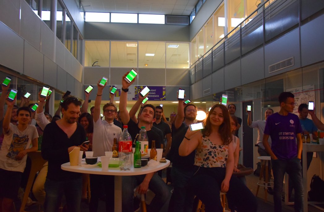 IOTVALLEY's tweet photo. [Startup Launcher Camp]  : ils ont pitché, ils ont voté, ils ont 48h pour développer un projet d'entreprise IoT ! 🚀
12 équipes, 12 projets répondant à une problématique de #SmartBuiling 🏢
⚡Ça vous intéresse ? contactez-nous : https://t.co/PvTXahCRUr ⚡ https://t.co/xr7t5eHGUL