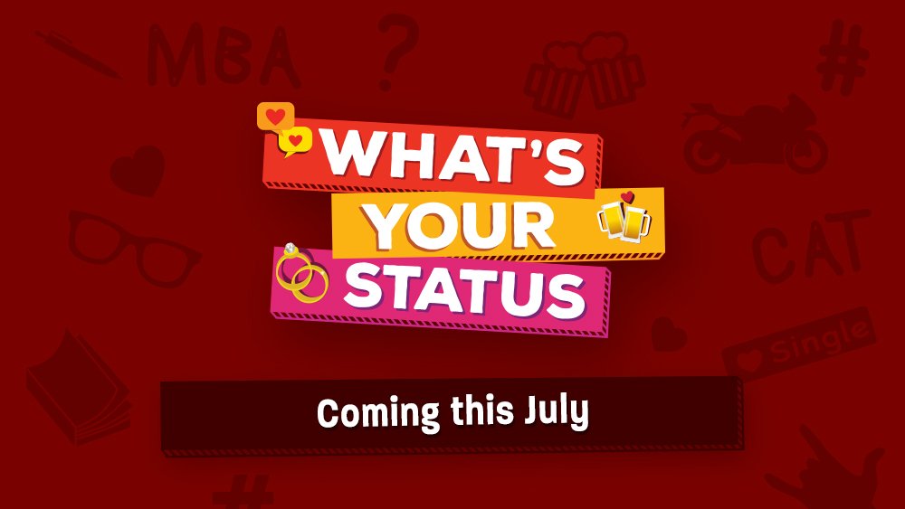 CheersIndTweets's tweet photo. We’re brewing a brand new web series, ‘What’s Your Status’, and it's coming at a device near you real soon! 

Have you subscribed to our channel yet! Do it NOW: https://t.co/hfeDnoGJZL

#UltraShorts #WhatsYourStatus #ComingSoon https://t.co/fgNoCwYslP
