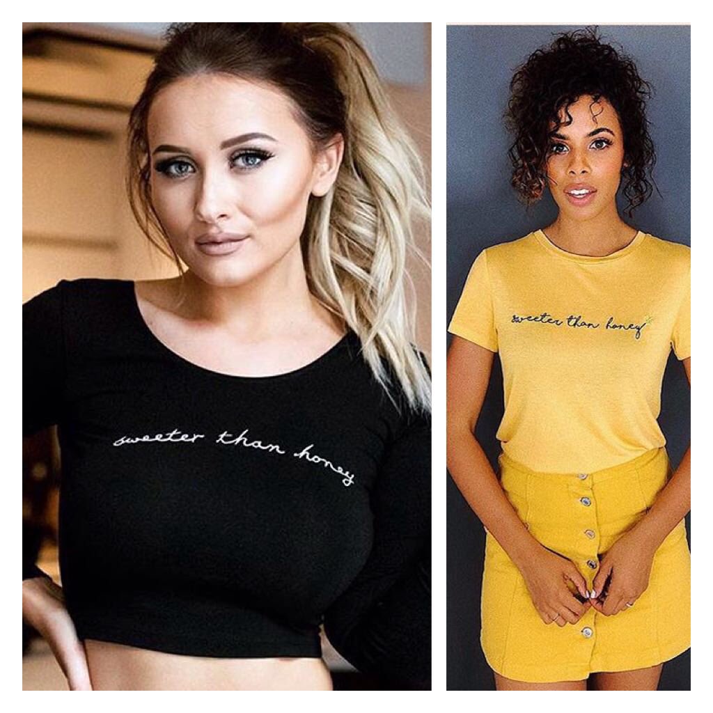 OffDutee's tweet photo. @RochelleHumes Please help to support small business...Off Dutee work really hard to be original and creative...our sweeter than honey design is from a past collection https://t.co/gvwQwxCvxs