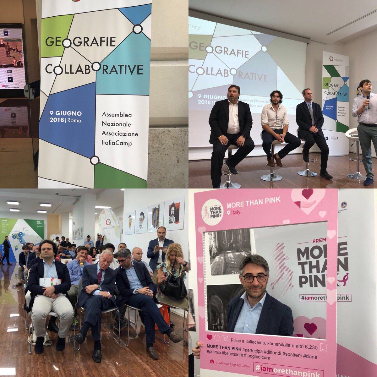 AgenziaGioventu's tweet photo. Oggi @giacomo_darrigo all’Assemblea nazionale di @ItaliaCamp 
per un confronto sul ruolo degli spazi come luoghi di opportunità per far crescere e valorizzare l’innovazione, favorire le collaborazioni e la circolazione delle idee #GeografieCollaborative https://t.co/xU3bPrhtJv