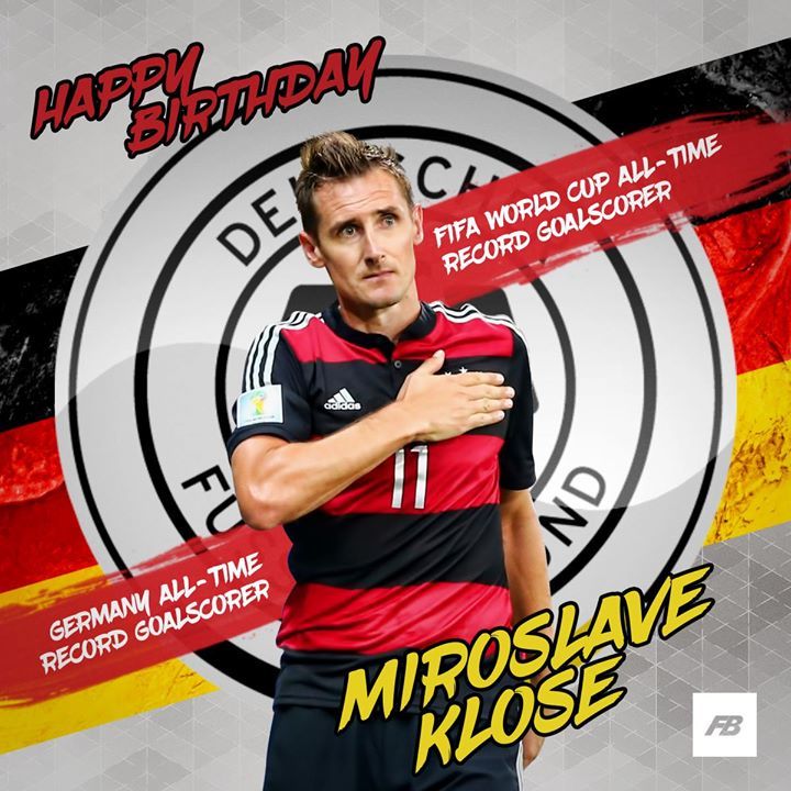 Happy 40th birthday, Miroslav Klose! He sure holds some decent records... 