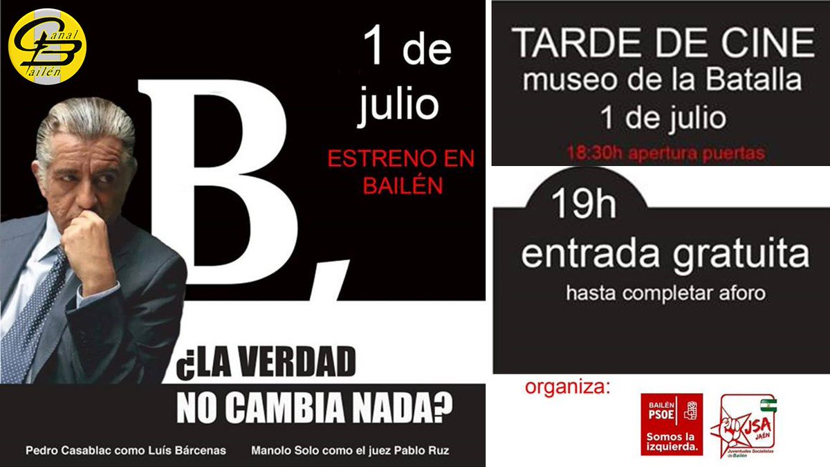 CANAL BAILÉN tweet media