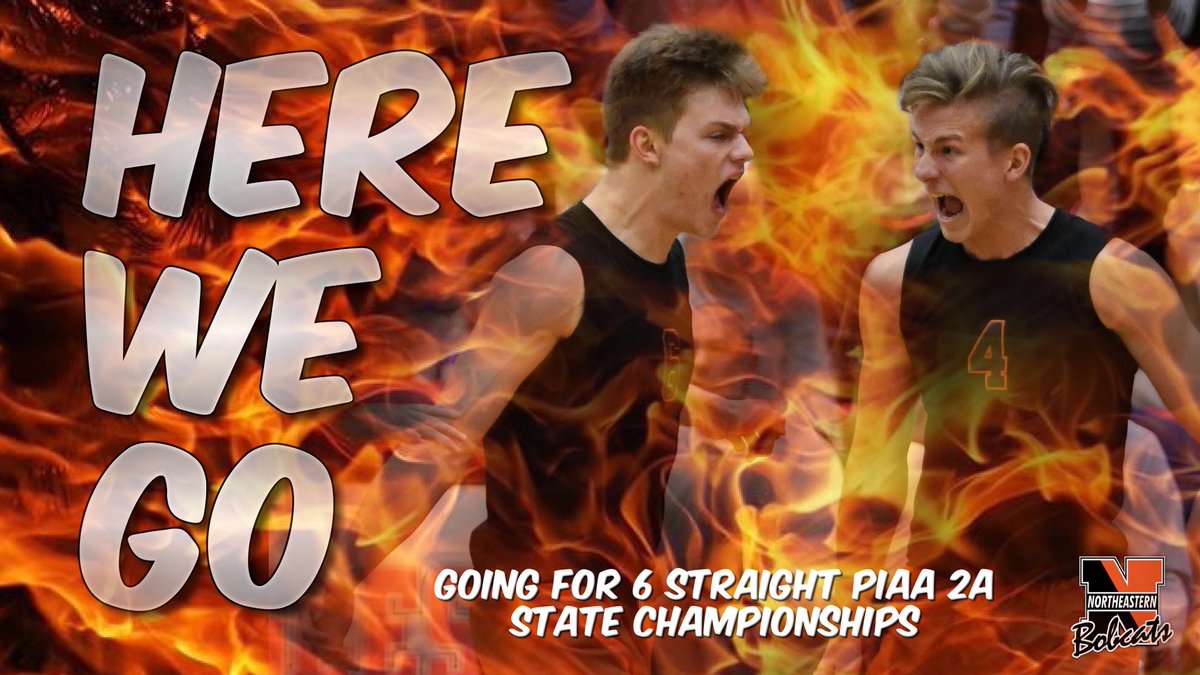 chrisriddle65's tweet photo. Going for 6 Straight PIAA 2A Straight State Championships @NESD @BrillhartCole @jchev14 @j_eisenhart00 @eyster_nate @alexcfinch7 @Jaredfurst @jlemen25 @zech_sanderson @Trip__Williams @MtnDrew817 @ndotwilson @robbywolfgang16 @rwolfgang3 @jarentz4 @jennipac @YAIAAscores @gahawk24 https://t.co/BfRFTGYQ3w
