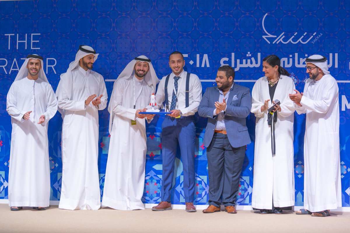 sheraasharjah's tweet photo. The $50,000 #Accelerator Program Grant was awarded to @solvatechnolog, a #tech #startup offering an environmentally-friendly solution to fleet owners using fully electric motorbikes modified with proprietary technology. 
Huge congratulations to the founders! https://t.co/zRKEiTGlAL