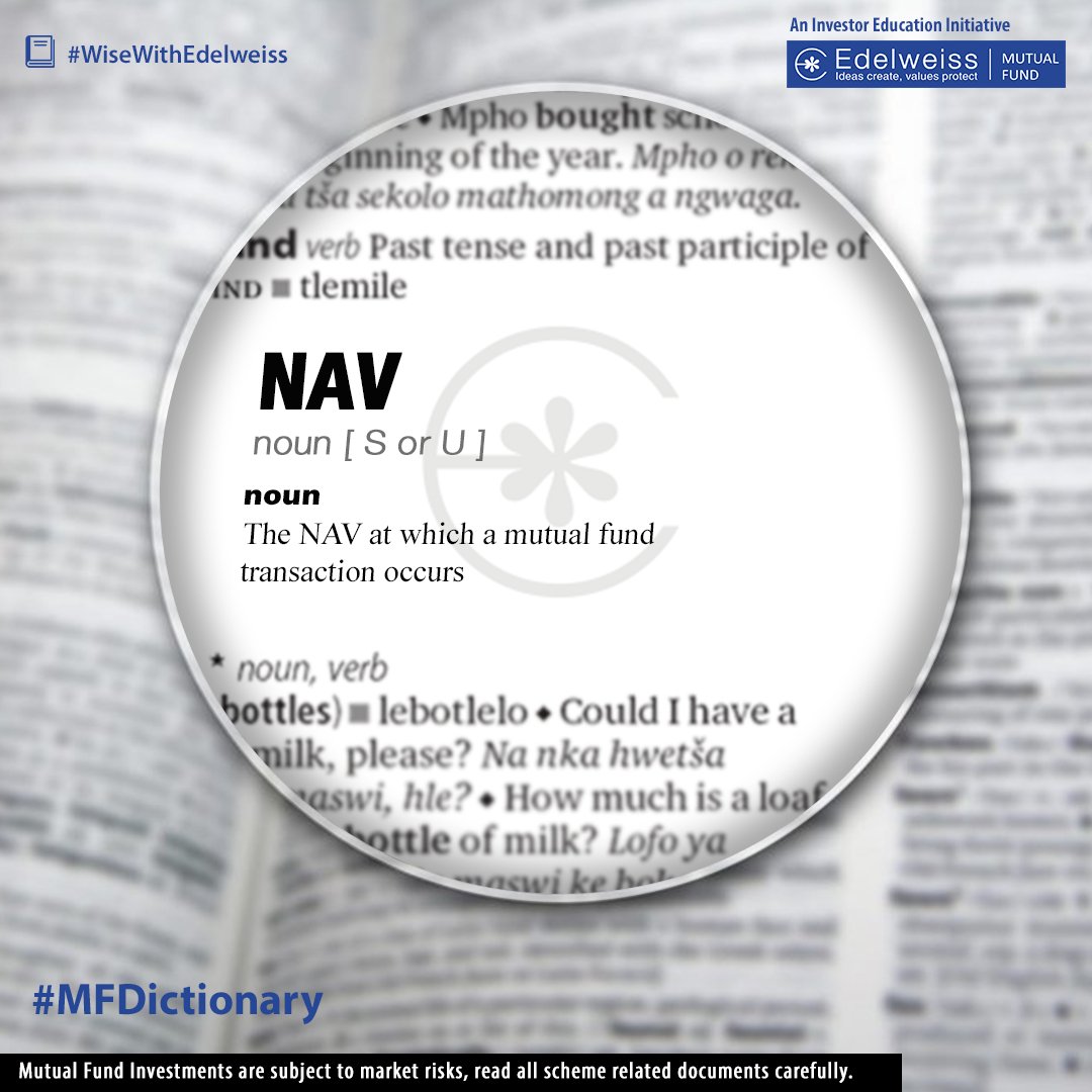 EdelweissMF's tweet photo. Follow us to learn everything you need to know about mutual funds and mutual fund investments. #Edelweiss #EdelweissAMC #MFDictionary https://t.co/Z5U2QvpuRa