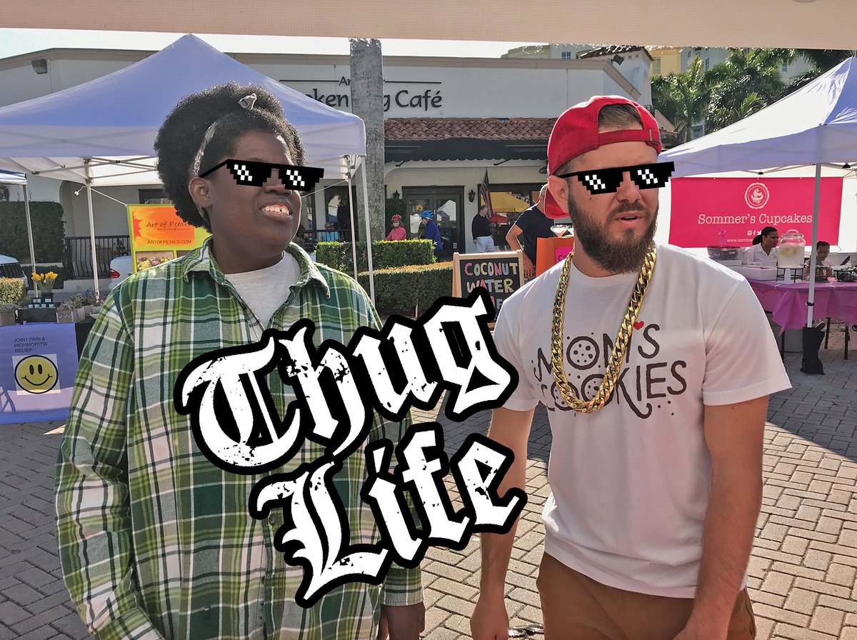 ZachStampone's tweet photo. Thug Life @momscookies_ #momscookies #thuglife #thuglifememe #momskids #mommade #keepinitgangsta #keepingitgangster #thuglifephoto #cookies #goldchains #darkshades #bringingoutthebest #funnythuglifememe #funnymemes #bestpals #homies #homiesforlife #rollingwiththehomies #theclick https://t.co/kgKrRwmqBn