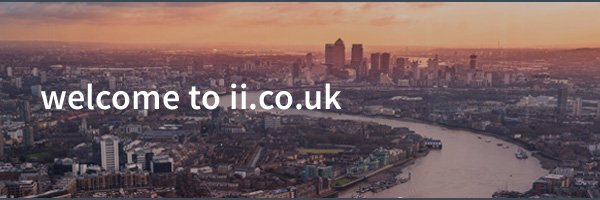 Welcome to our new website – ii.co.uk please come and take a look round