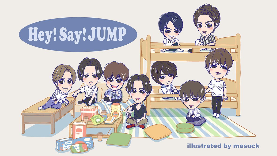 最新のhdhey Say Jump イラスト Twitter ただのディズニー画像