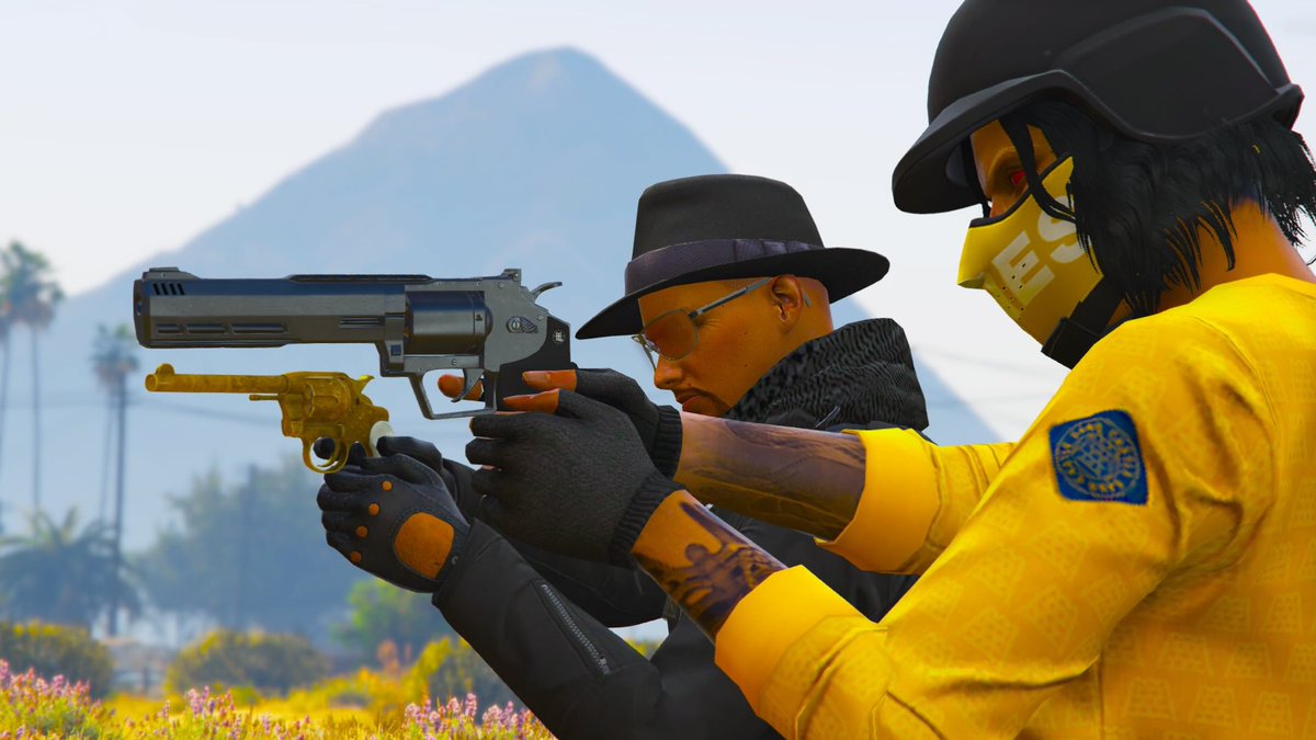 Cantiakai's tweet image. Stick 'em up punk, we the Fun Lovin' Criminals 
#GTAOnline
#Snapmatic 
#FUN1